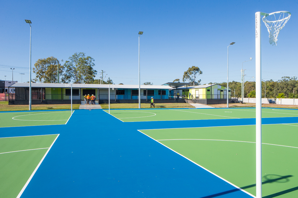 Underwood Sporting Precinct netball courts