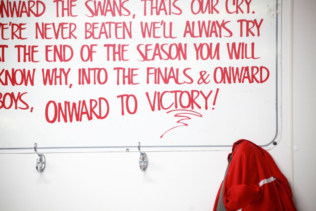 Shepparton Swans war cry