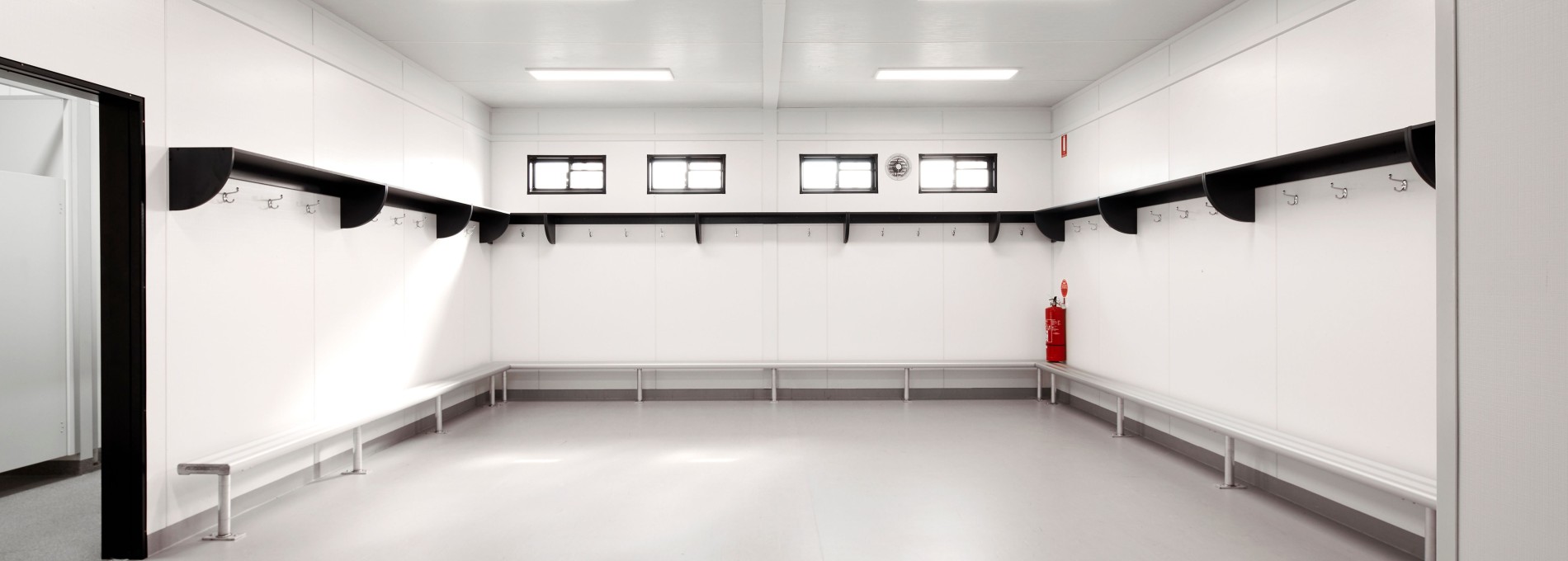 Interior View of Women's Change Room