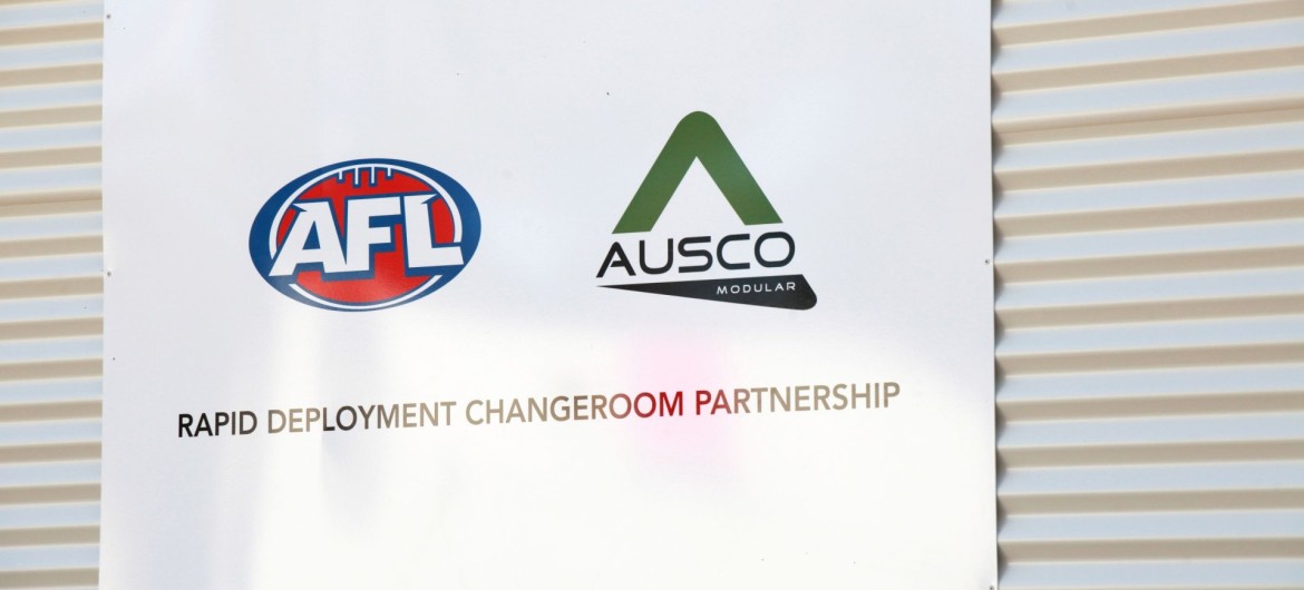 Rapid Deployment Changeroom Partnership - Shepparton Swans