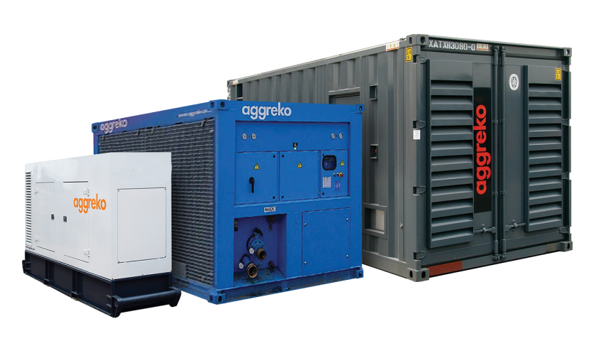 Generators from 20 kVa to 1250 kVa